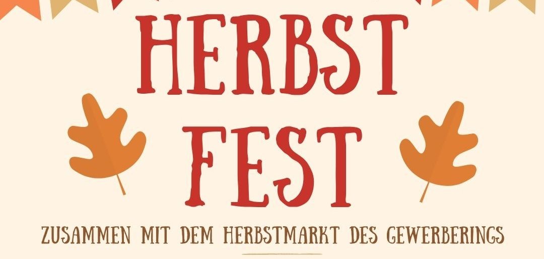 Herbstfest 2026 Plakat